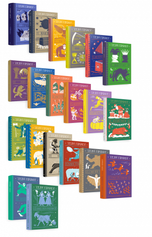 Серія книжок Террі Пратчетта обкладинка Серія книжок Террі Пратчетта обкладинка